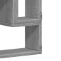 Estantería de pared madera ingeniería gris Sonoma 96x12x64 cm en Estantes y estanterías | Comprar online en Foro24