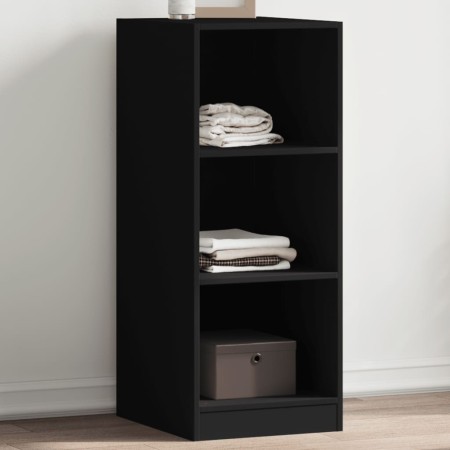 Armario de madera de ingeniería negro 48x41x102 cm en Organizadores de vestidores y perchas de barra | Comprar online en Foro24