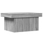 Mesa de centro madera de ingeniería gris Sonoma 80x55x40 cm en Mesas de centro | Comprar online en Foro24