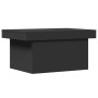 Mesa de centro madera de ingeniería negro 100x55x40 cm en Mesas de centro | Comprar online en Foro24