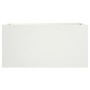 Jardinera acero blanco 62x30x29 cm