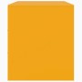 Mueble para TV de acero amarillo mostaza 67x39x44 cm