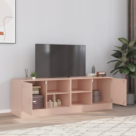 Muebles para TV 2 unidades acero rosa 67x39x44 cm en Muebles TV | Comprar online en Foro24