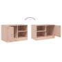 Muebles para TV 2 unidades acero rosa 67x39x44 cm en Muebles TV | Comprar online en Foro24