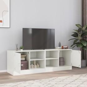 Muebles para TV 2 unidades acero blanco 67x39x44 cm Muebles para TV 2 unidades acero blanco 67x39x44 cm