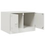 Mesa de centro acero blanco 67x50x44 cm en Mesas de centro | Comprar online en Foro24