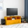 Mueble para TV de acero amarillo mostaza 99x39x44 cm en Muebles TV | Comprar online en Foro24