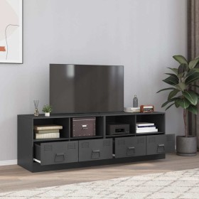 Muebles para TV 2 unidades acero gris antracita 67x39x44 cm en Muebles TV | Comprar online en Foro24