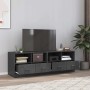 Muebles para TV 2 unidades acero gris antracita 67x39x44 cm en Muebles TV | Comprar online en Foro24
