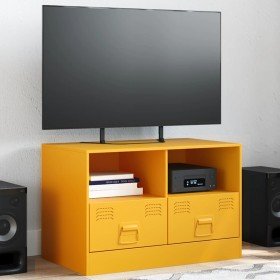 Mueble para TV de acero amarillo mostaza 67x39x44 cm en Muebles TV | Comprar online en Foro24