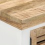 TV-Schrank aus massivem Mangoholz, 110 x 30 x 40 cm von vidaXL, TV-Möbel - Ref: Foro24-337848, Preis: 264,58 €, Rabatt: %