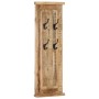 Coat racks 2 units solid mango wood 38x100 cm by vidaXL, Hat and coat racks - Ref: Foro24-337853, Price: 151,01 €, Discount: %