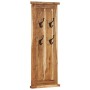 Coat racks, 2 units, solid acacia wood, 38x100 cm by vidaXL, Hat and coat racks - Ref: Foro24-337854, Price: 112,01 €, Discou...