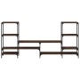 Mueble de TV madera de ingeniería marrón roble 206,5x28,5x95 cm en Muebles TV | Comprar online en Foro24