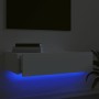 Mueble para TV con luces LED blanco 60x35x15,5 cm en Muebles TV | Comprar online en Foro24