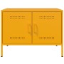 Mueble de TV de acero amarillo mostaza 68x39x50,5 cm en Muebles TV | Comprar online en Foro24