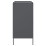 Aparador de acero gris antracita 68x39x79 cm