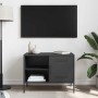 Mueble de TV acero negro 68x39x50,5 cm en Muebles TV | Comprar online en Foro24