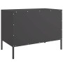 Mueble de TV acero negro 68x39x50,5 cm en Muebles TV | Comprar online en Foro24