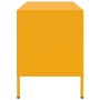Muebles para TV 2 piezas acero amarillo mostaza 68x39x50,5 cm