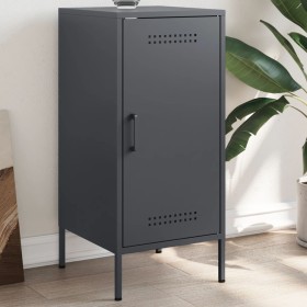 Aparador acero gris antracita 36x39x79 cm Aparador acero gris antracita 36x39x79 cm