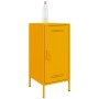 Aparador acero amarillo mostaza 36x39x79 cm en Aparadores | Comprar online en Foro24