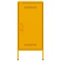 Aparadores 2 unidades acero amarillo mostaza 36x39x79 cm en Aparadores | Comprar online en Foro24