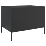 Mesa de centro acero negro 68x50x50,5 cm en Mesas de centro | Comprar online en Foro24