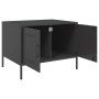 Mesa de centro acero negro 68x50x50,5 cm en Mesas de centro | Comprar online en Foro24