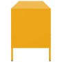 Mueble para TV acero amarillo mostaza 100,5x39x50,5 cm