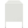 Mueble para TV acero blanco 100,5x39x50,5 cm en Muebles TV | Comprar online en Foro24