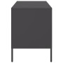 Muebles para TV 2 unidades acero negro 68x39x50,5 cm
