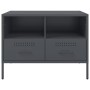 Mueble para TV acero gris antracita 68x39x50,5 cm