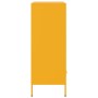Aparador acero amarillo mostaza 68x39x101,5 cm