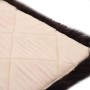 Stuhlkissen 2 Stück braunes echtes Schaffell 40x40 cm von vidaXL, Kissen für Stühle und Sofas - Ref: Foro24-283886, Preis: 43...