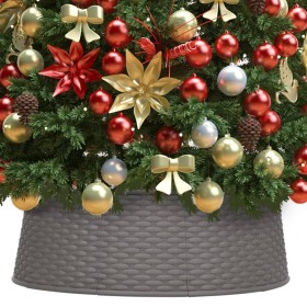Falda del árbol de Navidad marrón Ø54x19,5 cm