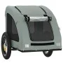 Remolque de bicicleta para perros hierro y tela Oxford gris de vidaXL, Cochecitos para mascotas - Ref: Foro24-93951, Precio: ...