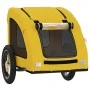 Remolque de bicicleta mascotas hierro tela Oxford amarillo de vidaXL, Cochecitos para mascotas - Ref: Foro24-93952, Precio: 9...