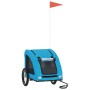 Haustier-Fahrradanhänger, Eisen-Oxford-Stoff, Blau von vidaXL, Kinderwagen für Haustiere - Ref: Foro24-93960, Preis: 101,29 €...