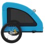 Haustier-Fahrradanhänger, Eisen-Oxford-Stoff, Blau von vidaXL, Kinderwagen für Haustiere - Ref: Foro24-93960, Preis: 101,29 €...