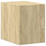 Armario de pared madera ingeniería roble Sonoma 30x42,5x40 cm