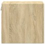 Armario de pared madera ingeniería roble Sonoma 30x42,5x40 cm