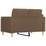 2 seater brown fabric sofa 120 cm by vidaXL, Sofas - Ref: Foro24-359086, Price: 195,73 €, Discount: %