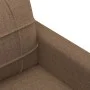 Sofá de 2 plazas de tela marrón 120 cm de vidaXL, Sofás - Ref: Foro24-359086, Precio: 195,60 €, Descuento: %