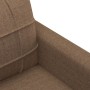 Sofá de 2 plazas de tela marrón 120 cm de vidaXL, Sofás - Ref: Foro24-359086, Precio: 199,18 €, Descuento: %