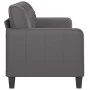 Graues 3-Sitzer-Sofa aus Kunstleder, 180 cm von vidaXL, Sofas - Ref: Foro24-359124, Preis: 238,82 €, Rabatt: %