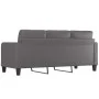 Graues 3-Sitzer-Sofa aus Kunstleder, 180 cm von vidaXL, Sofas - Ref: Foro24-359124, Preis: 238,82 €, Rabatt: %