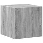 Armario de pared madera de ingeniería gris Sonoma 40x42,5x40 cm en Aparadores | Comprar online en Foro24