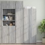 Armario de pared madera de ingeniería gris Sonoma 40x42,5x40 cm en Aparadores | Comprar online en Foro24