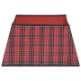 Red and black Christmas tree skirt 48x48x25 cm by vidaXL, Christmas tree footmuff - Ref: Foro24-331306, Price: 10,08 €, Disco...